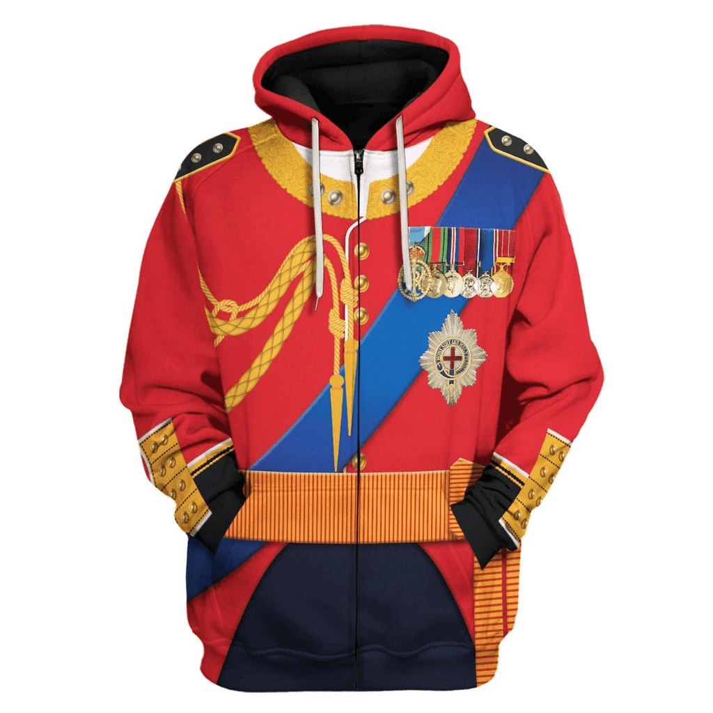  CustomsPig Elizabeth II of England Costume Hoodie Sweatshirt T-Shirt Tracksuit -  CustomsPig.com