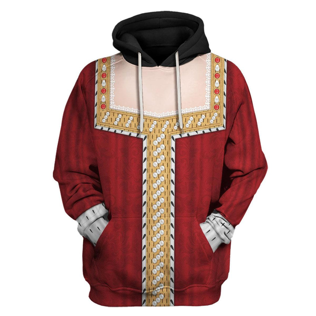 CustomsPig Elizabeth of York Costume Hoodie Sweatshirt T-Shirt Tracksuit - CustomsPig.com