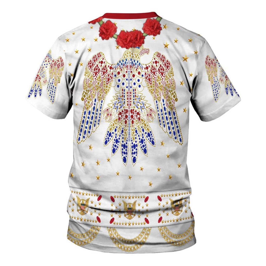 CustomsPig Elvis Aloha Costume from Hawaii Hoodie Sweatshirt T-Shirt Sweatpants - CustomsPig.com