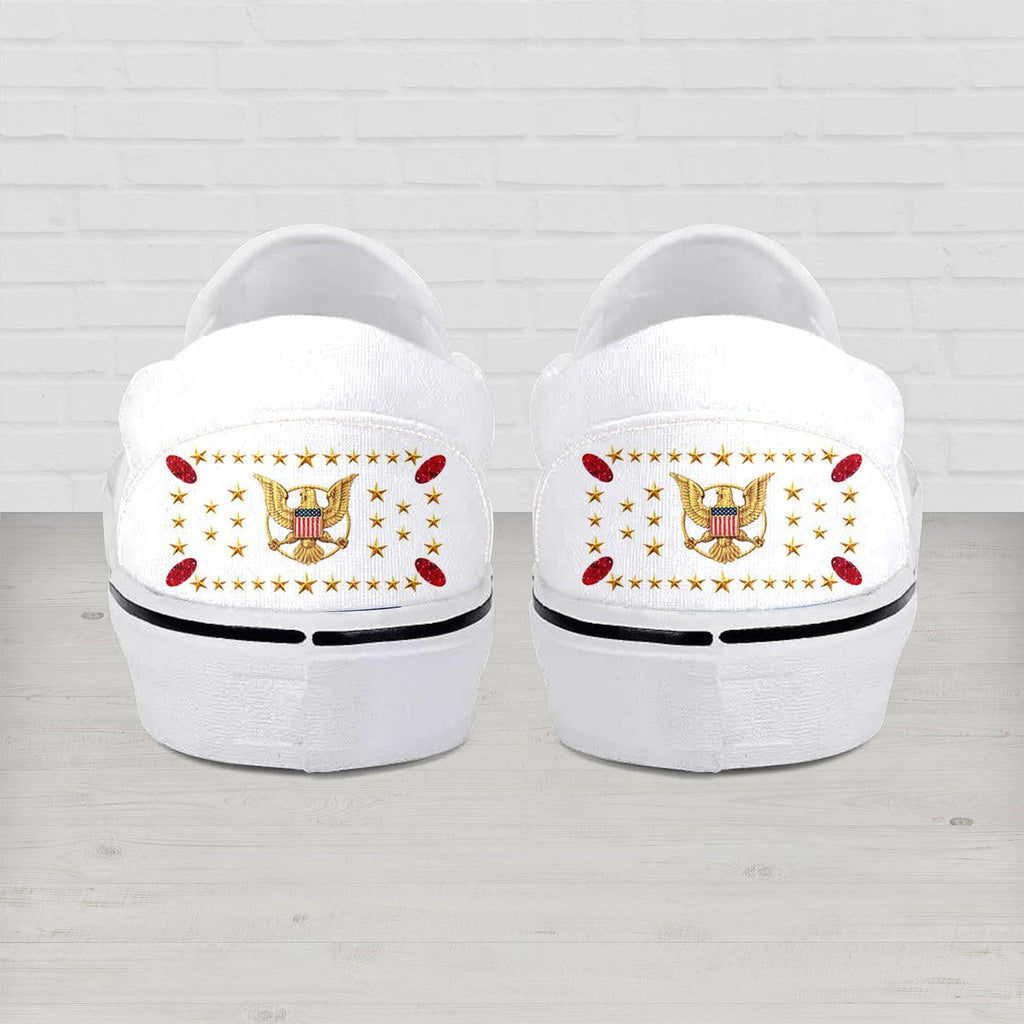 Gearhomie Elvis Aloha Slip On Shoes - Gearhomie.com