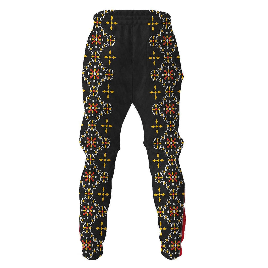 CustomsPig Elvis Black Conquistador Costume Hoodie Sweatshirt T-Shirt Sweatpants - CustomsPig.com