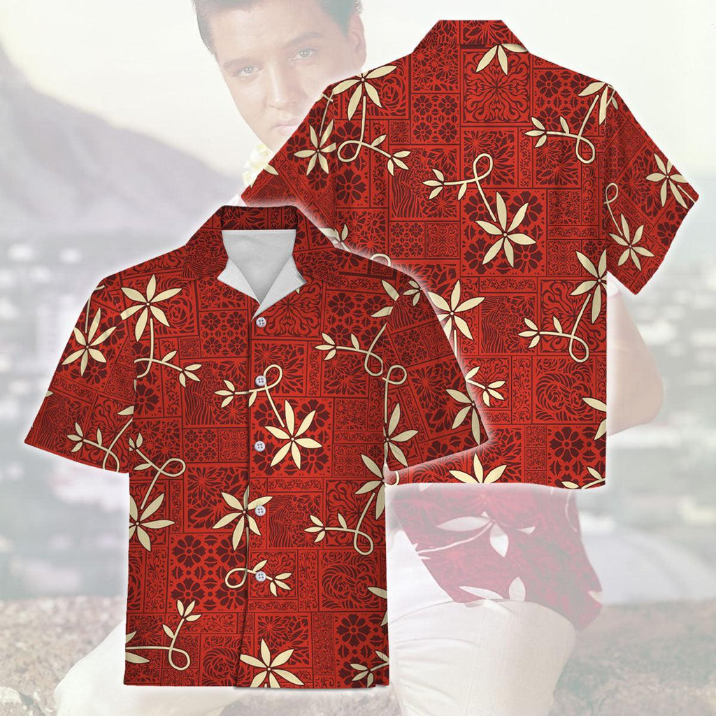 CustomsPig Elvis Blue Hawaii Shirt - CustomsPig.com