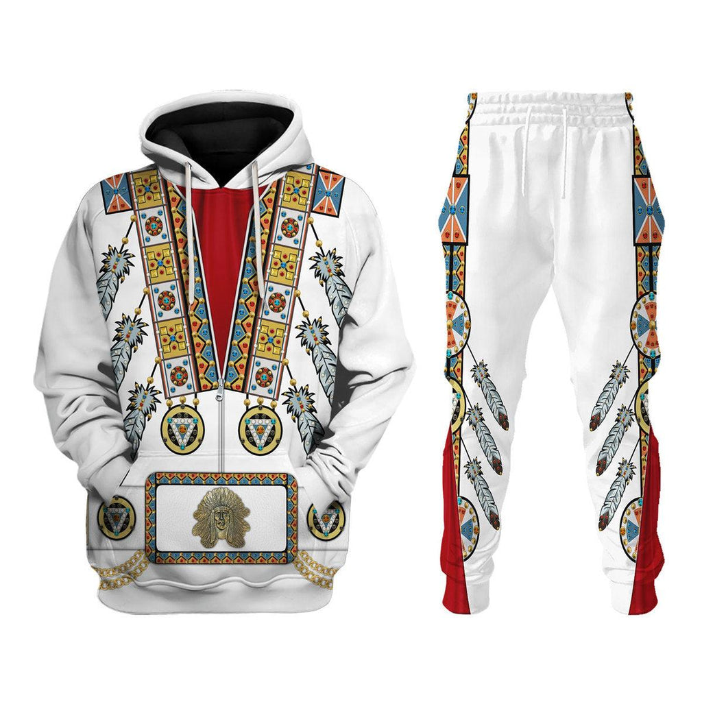 CustomsPig Elvis Chief Costume Hoodie Sweatshirt T-Shirt Sweatpants - CustomsPig.com