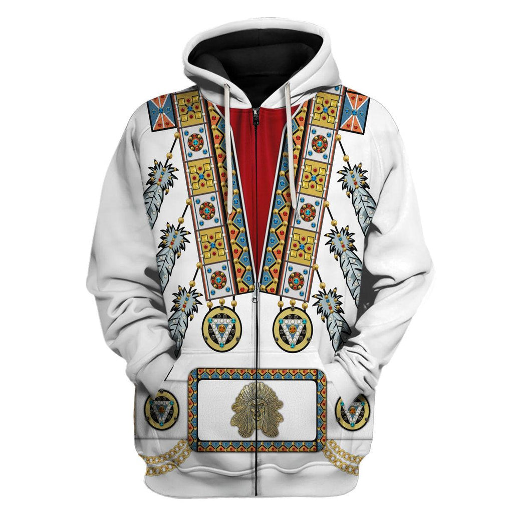 CustomsPig Elvis Chief Costume Hoodie Sweatshirt T-Shirt Sweatpants - CustomsPig.com