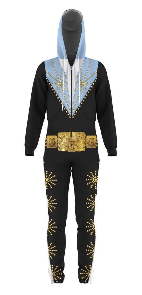 CustomsPig Elvis Cisco Blue jumpsuit Costume - CustomsPig.com