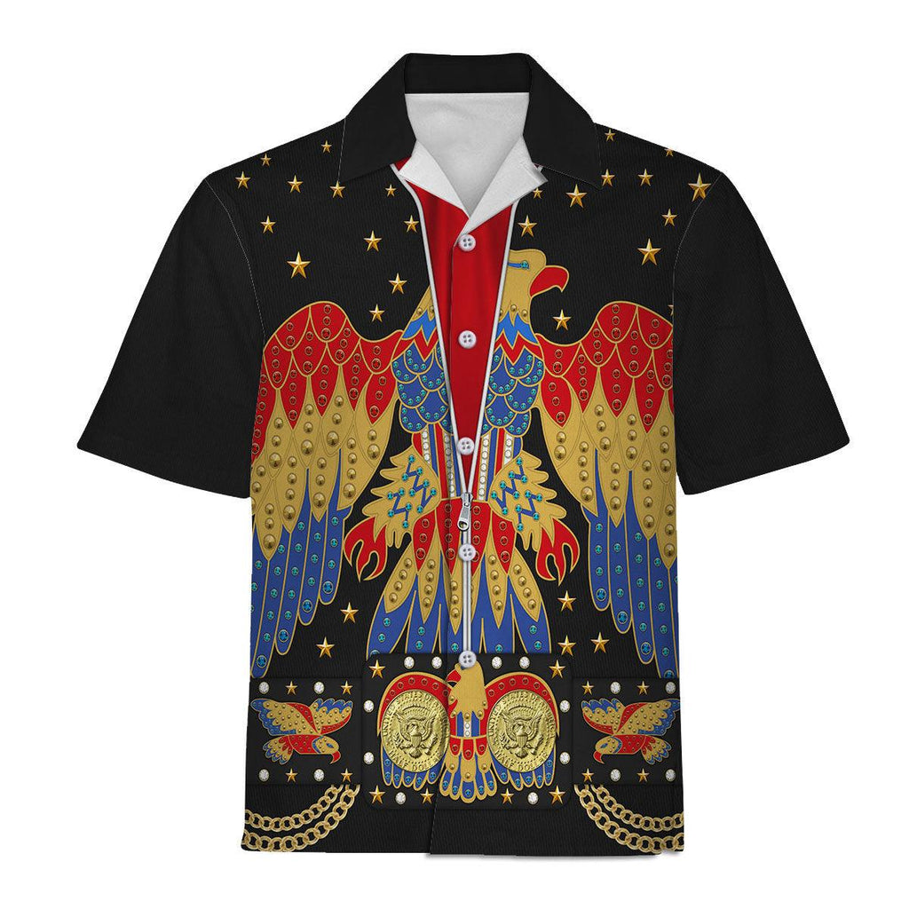 CustomsPig Elvis EAGLE Black Costume Hoodie Sweatshirt T-Shirt Sweatpants - CustomsPig.com