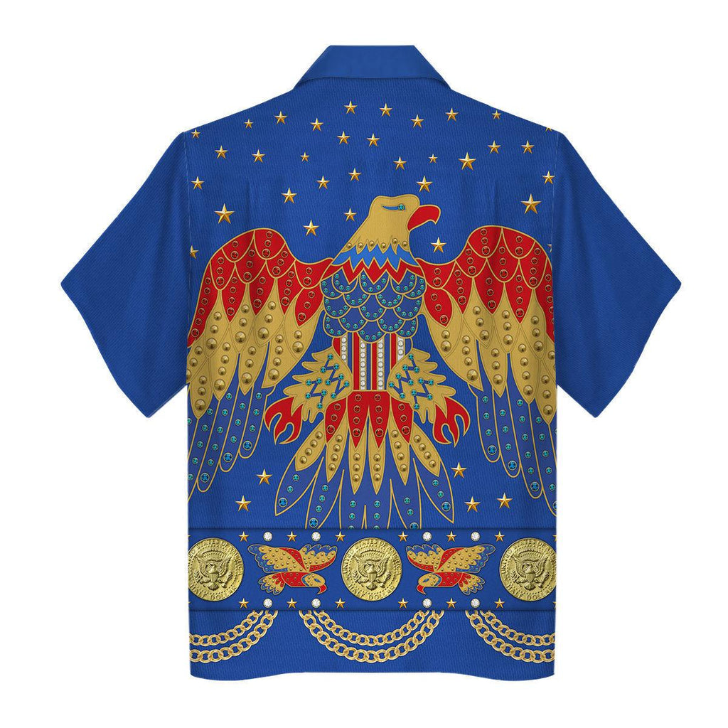 CustomsPig Elvis EAGLE Blue Costume Hoodie Sweatshirt T-Shirt Sweatpants - CustomsPig.com