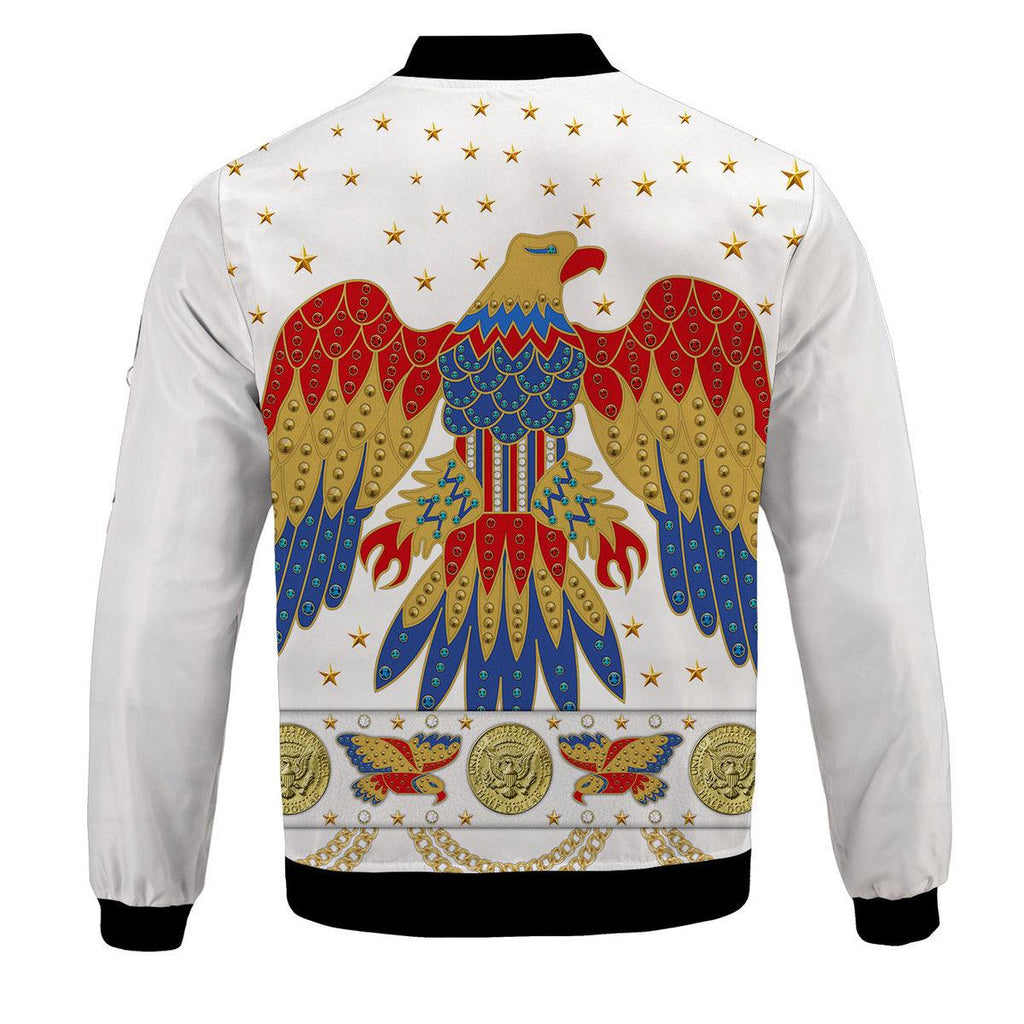 CustomsPig Elvis Eagle Bomber Jacket - CustomsPig.com