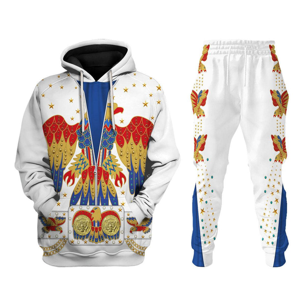 CustomsPig Elvis EAGLE Costume Hoodie Sweatshirt T-Shirt Sweatpants - CustomsPig.com