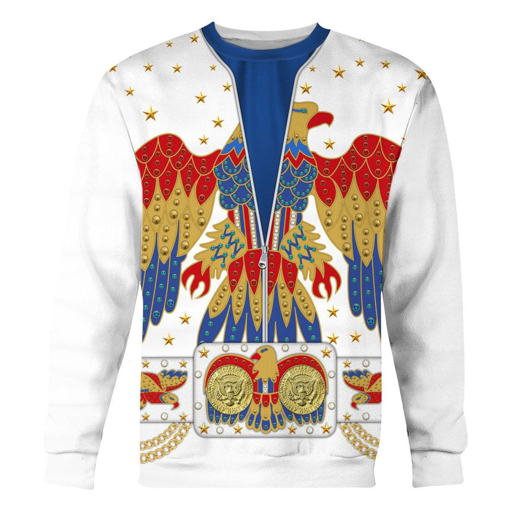 CustomsPig Elvis EAGLE Costume Hoodie Sweatshirt T-Shirt Sweatpants - CustomsPig.com