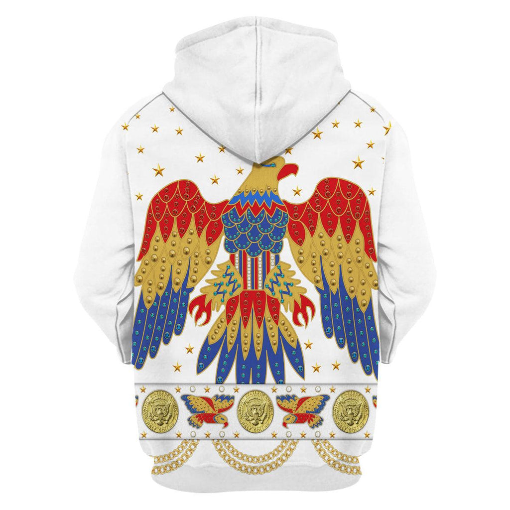 CustomsPig Elvis EAGLE Costume Hoodie Sweatshirt T-Shirt Sweatpants - CustomsPig.com