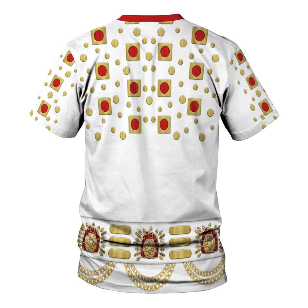 CustomsPig Elvis Eyelet Suit Costume Hoodie Sweatshirt T-Shirt Sweatpants - CustomsPig.com