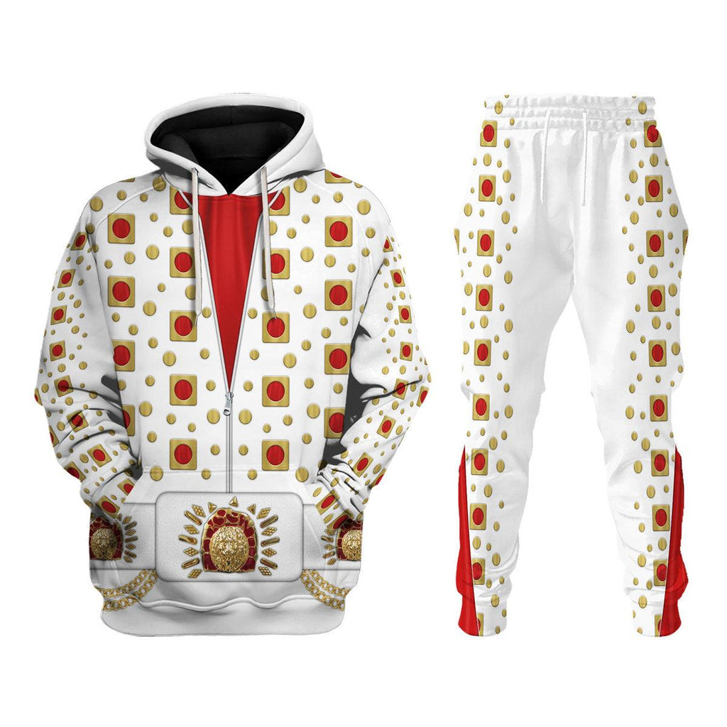 CustomsPig Elvis Eyelet Suit Costume Hoodie Sweatshirt T-Shirt Sweatpants - CustomsPig.com