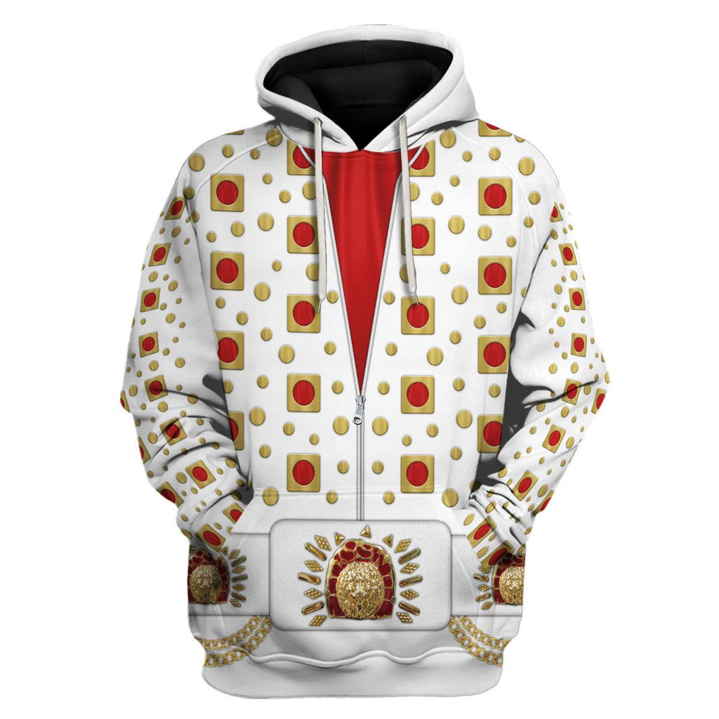 CustomsPig Elvis Eyelet Suit Costume Hoodie Sweatshirt T-Shirt Sweatpants - CustomsPig.com