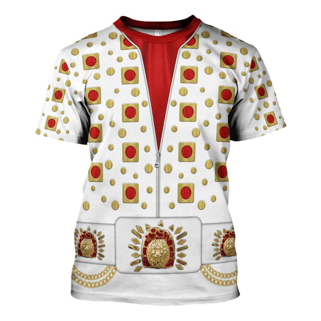 CustomsPig Elvis Eyelet Suit Costume Hoodie Sweatshirt T-Shirt Sweatpants - CustomsPig.com