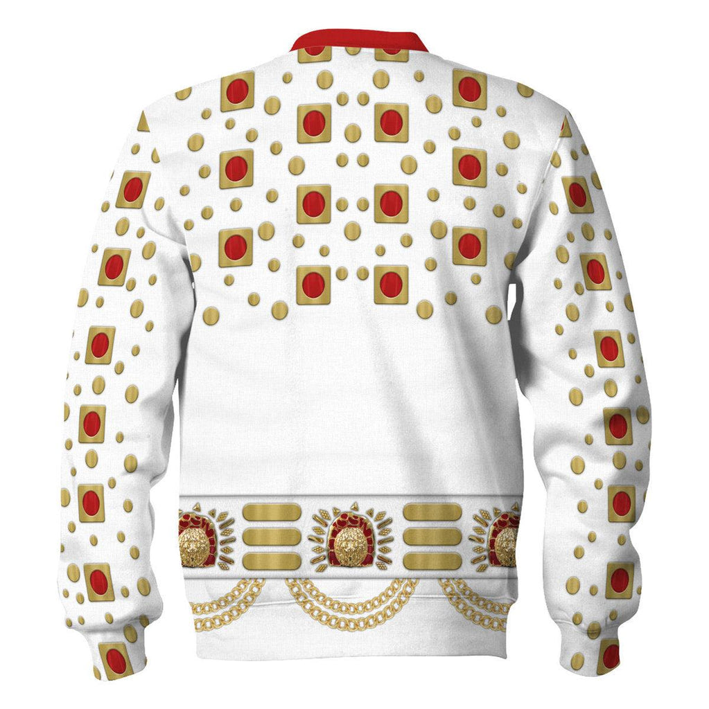 CustomsPig Elvis Eyelet Suit Costume Hoodie Sweatshirt T-Shirt Sweatpants - CustomsPig.com