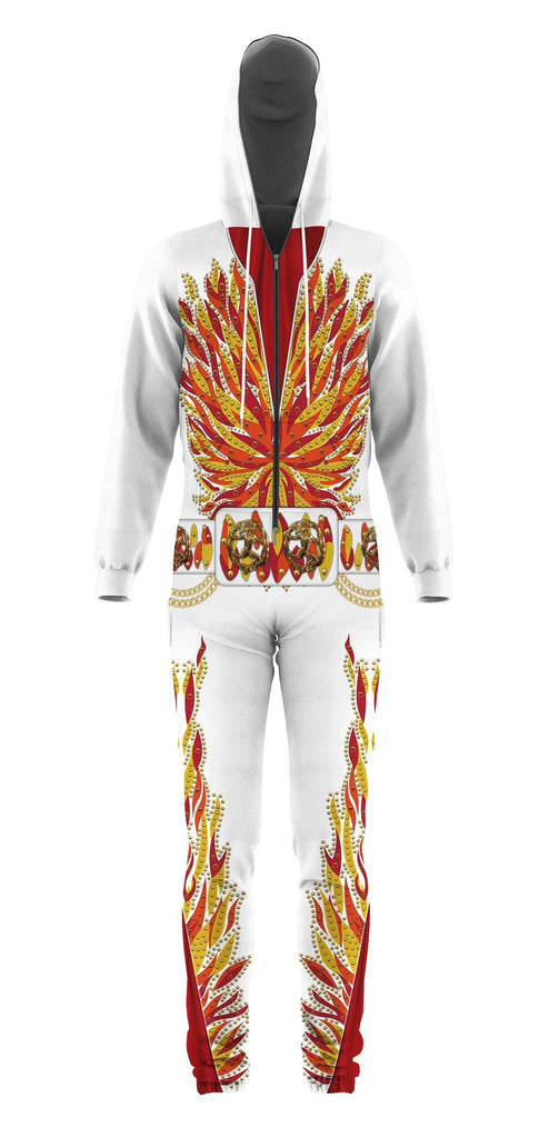 CustomsPig Elvis Flame jumpsuit Costume - CustomsPig.com