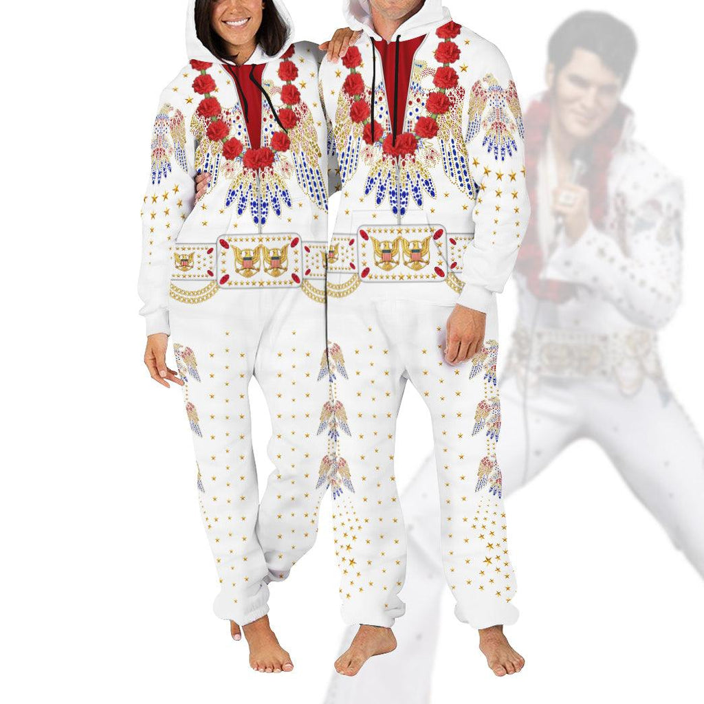 CustomsPig Elvis Flower jumpsuit Costume - CustomsPig.com