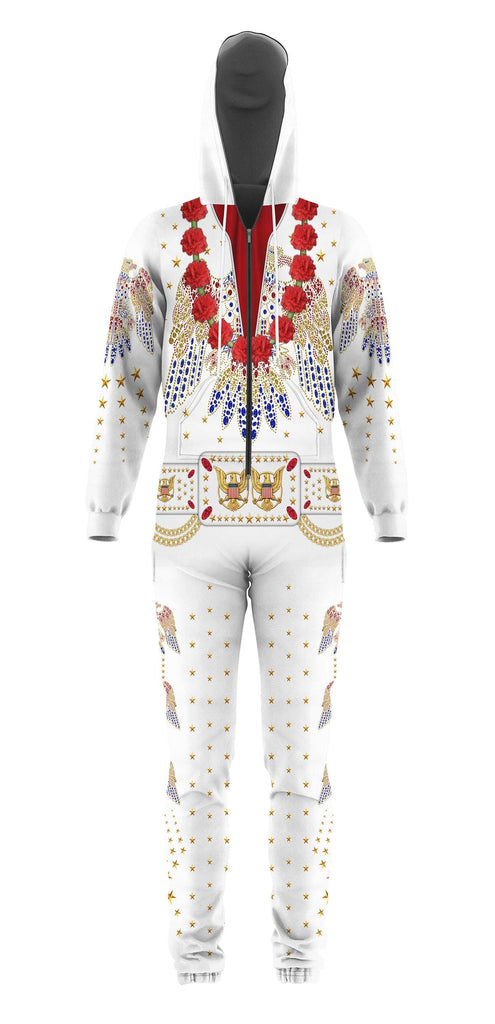 CustomsPig Elvis Flower jumpsuit Costume - CustomsPig.com