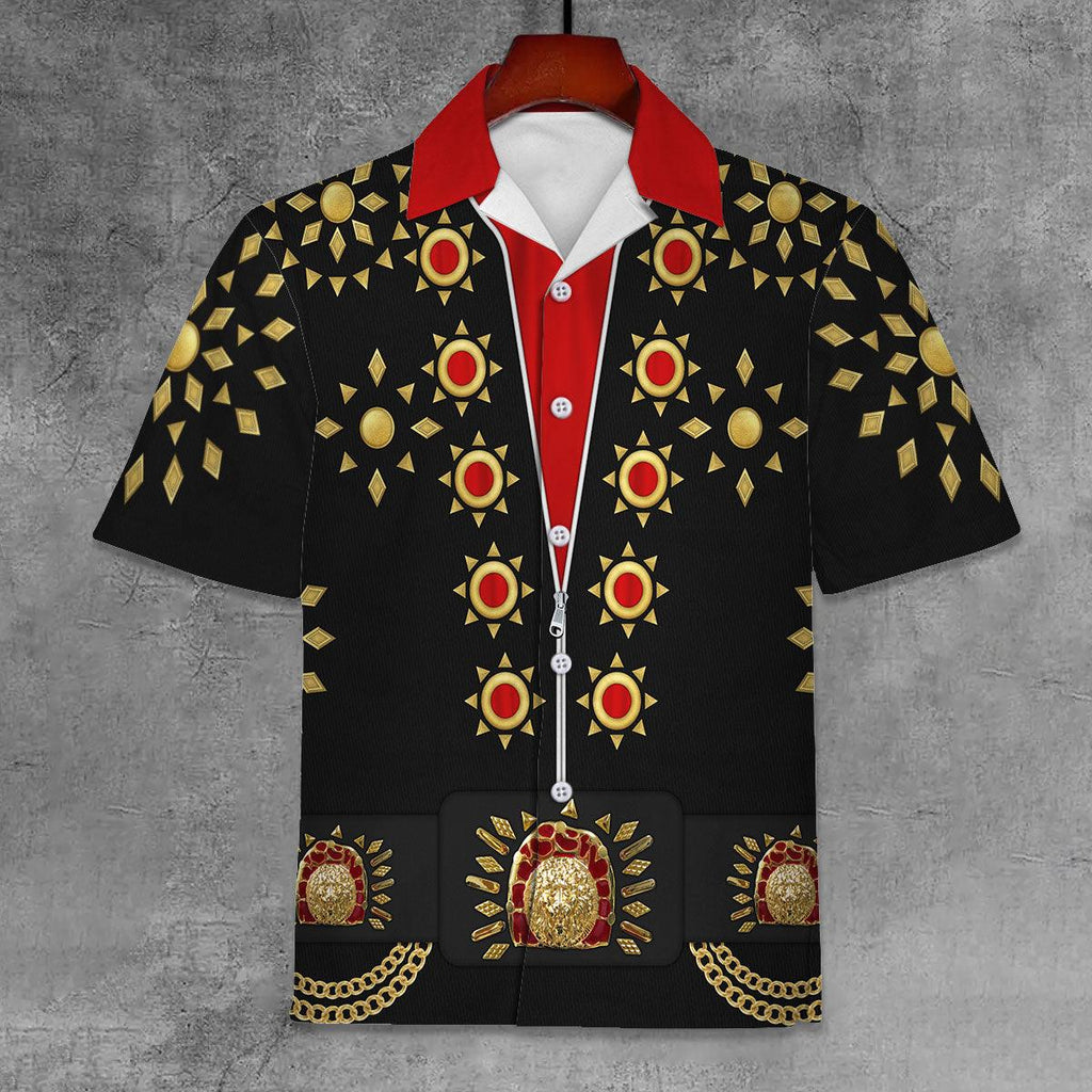 CustomsPig Elvis Matador Eagle Unisex Hawaii Shirt - CustomsPig.com