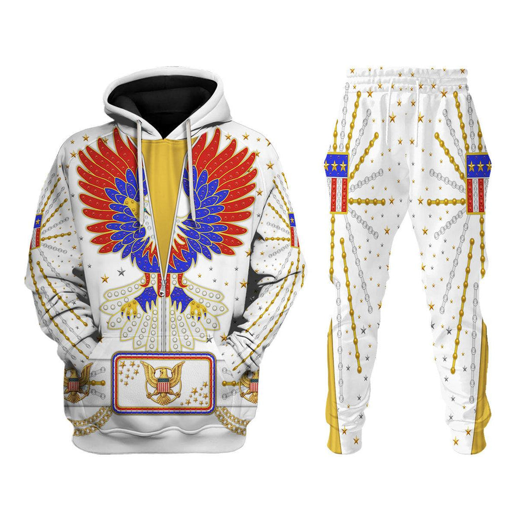 CustomsPig Elvis New Generation Eagle Costume Hoodie Sweatshirt T-Shirt Sweatpants - CustomsPig.com