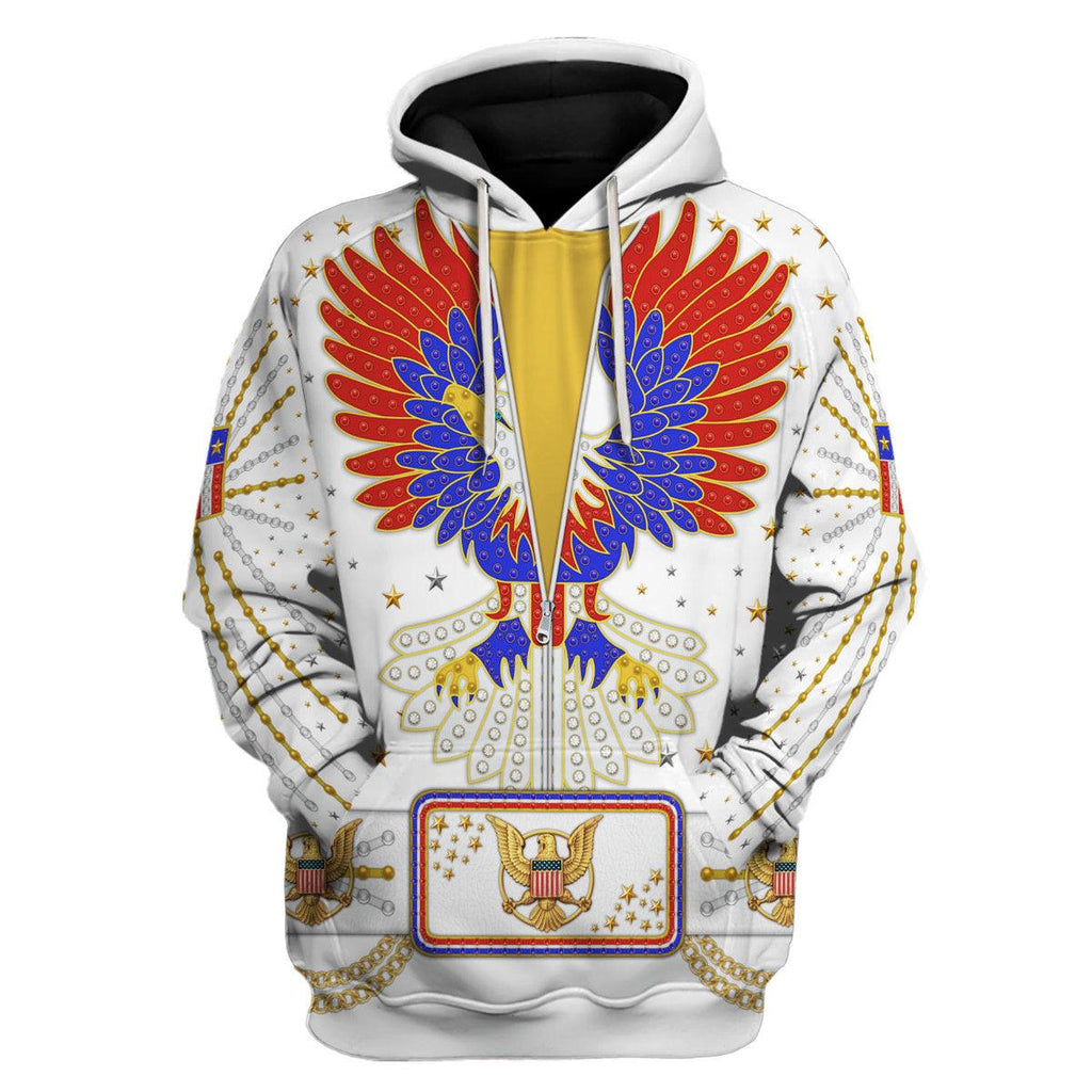 CustomsPig Elvis New Generation Eagle Costume Hoodie Sweatshirt T-Shirt Sweatpants - CustomsPig.com