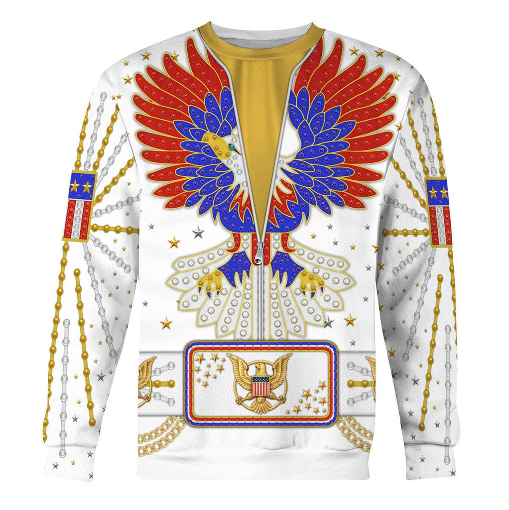 CustomsPig Elvis New Generation Eagle Costume Hoodie Sweatshirt T-Shirt Sweatpants - CustomsPig.com