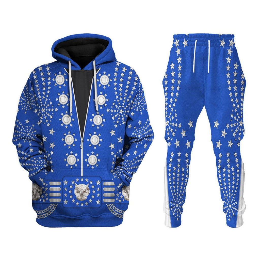 CustomsPig Elvis Owl Costume Hoodie Sweatshirt T-Shirt Sweatpants - CustomsPig.com