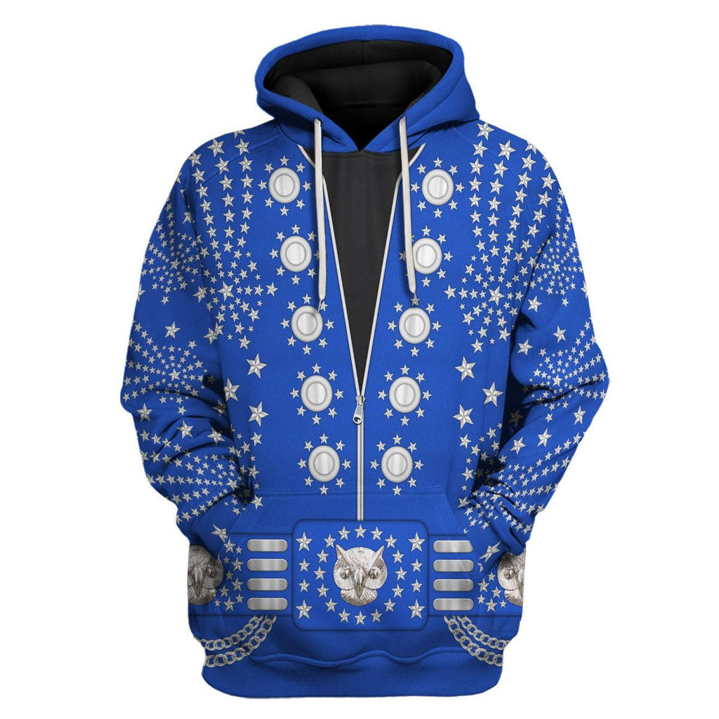 CustomsPig Elvis Owl Costume Hoodie Sweatshirt T-Shirt Sweatpants - CustomsPig.com