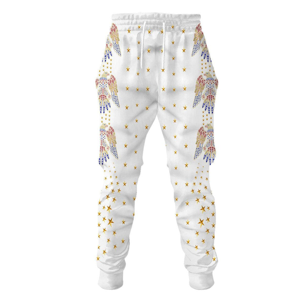 CustomsPig Elvis Presley Costume Hooded Blanket Sweatpants - CustomsPig.com