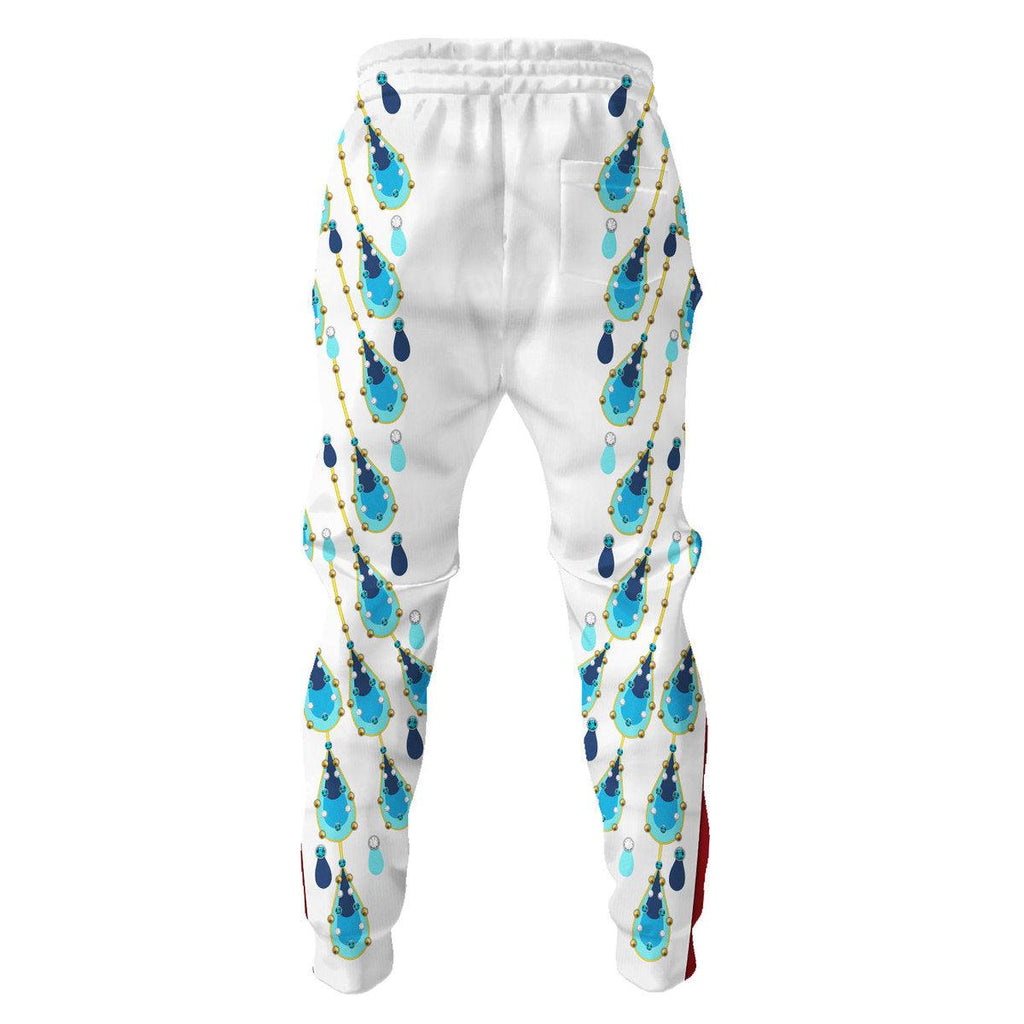 CustomsPig Elvis Presley Peacock Outfit Costume Hoodie Sweatshirt T-Shirt Sweatpants - DucG