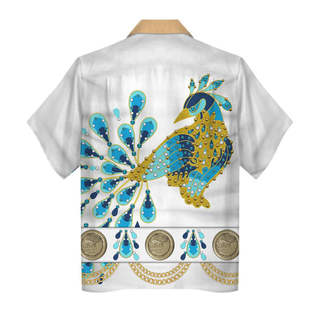 CustomsPig Elvis Presley Peacock Outfit Costume Hoodie Sweatshirt T-Shirt Sweatpants - DucG