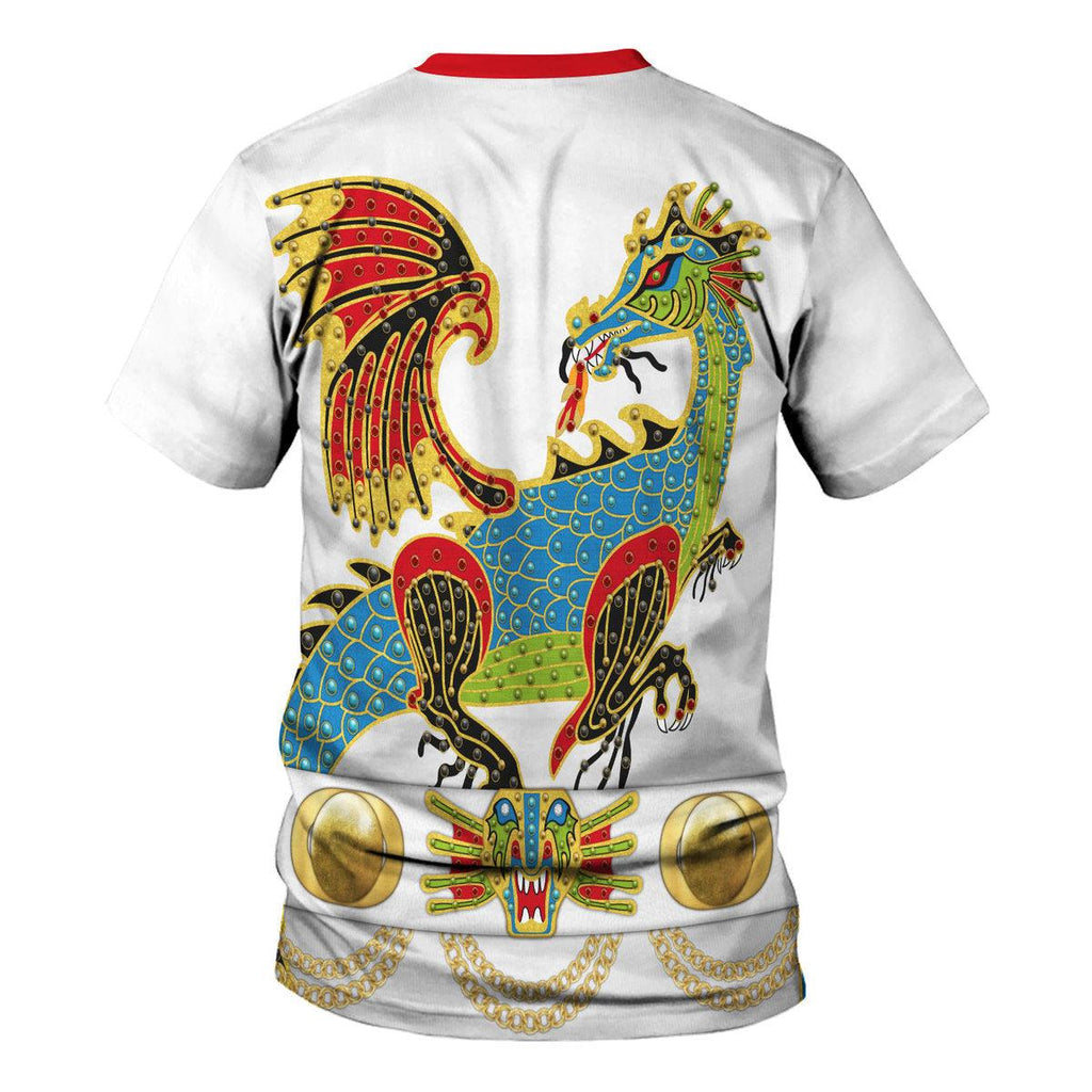 CustomsPig Elvis Presley The Dragon Outfit Costume Hoodie Sweatshirt T-Shirt Sweatpants - CustomsPig.com