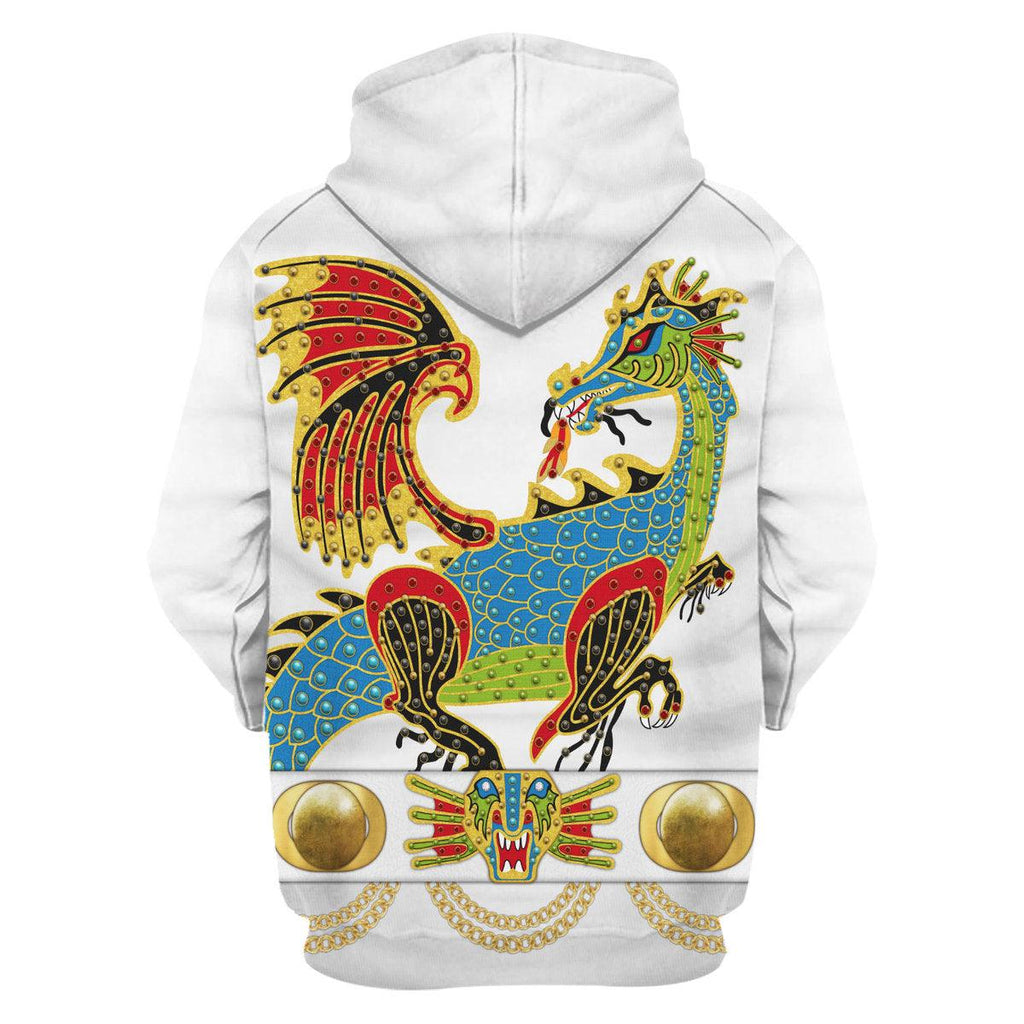 CustomsPig Elvis Presley The Dragon Outfit Costume Hoodie Sweatshirt T-Shirt Sweatpants - CustomsPig.com