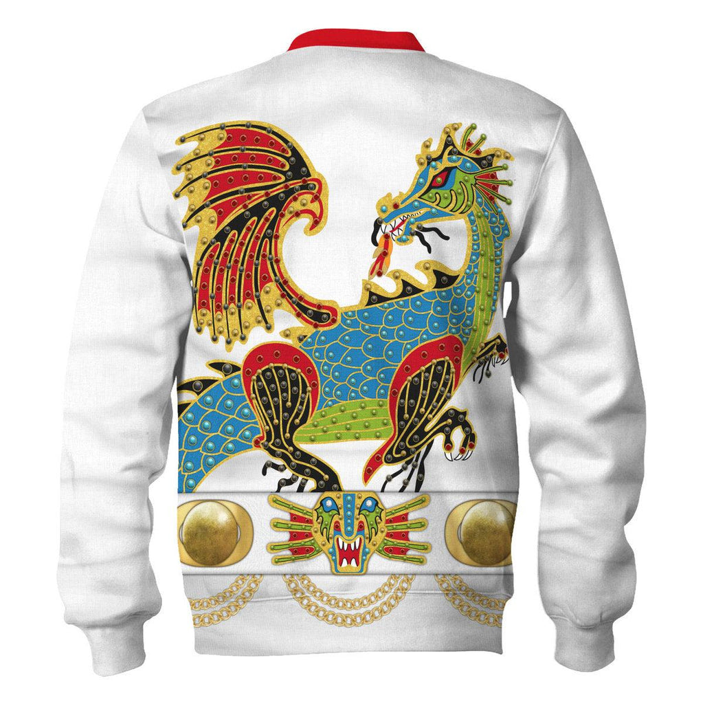 CustomsPig Elvis Presley The Dragon Outfit Costume Hoodie Sweatshirt T-Shirt Sweatpants - CustomsPig.com