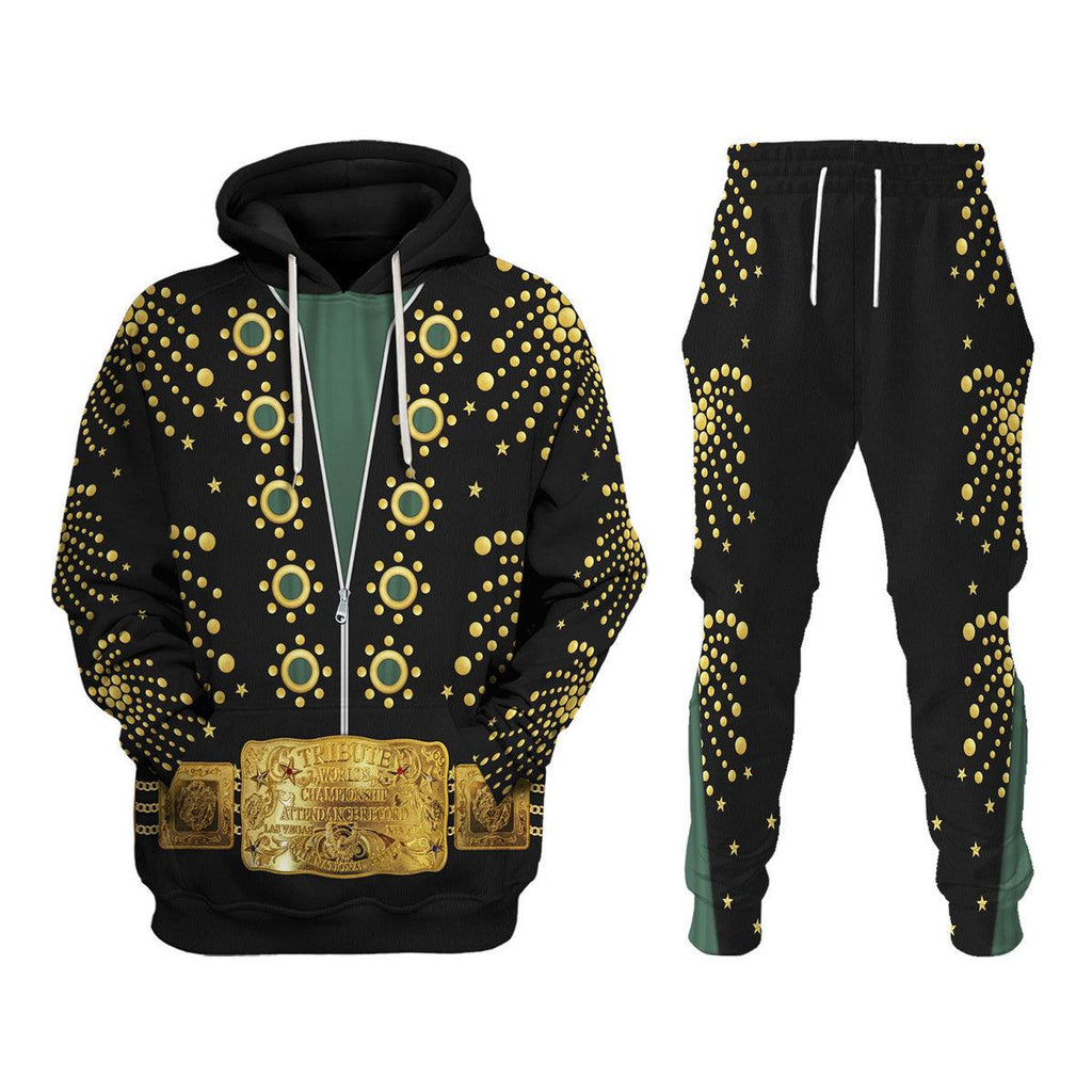 CustomsPig Elvis Presley The Fireworks Costume Hoodie Sweatshirt T-Shirt Sweatpants - CustomsPig.com