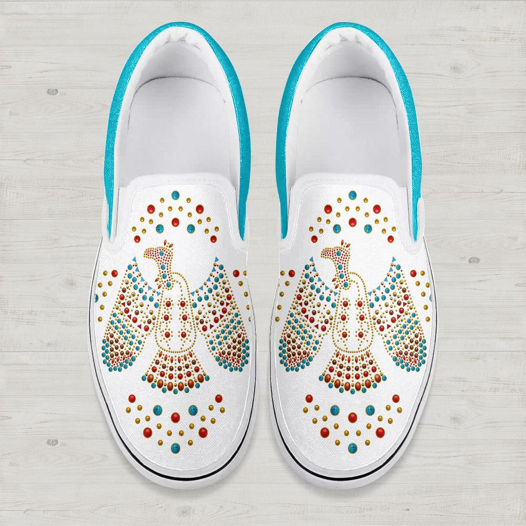 CustomsPig Elvis Presley Thunderbird Slip On Shoes - CustomsPig.com