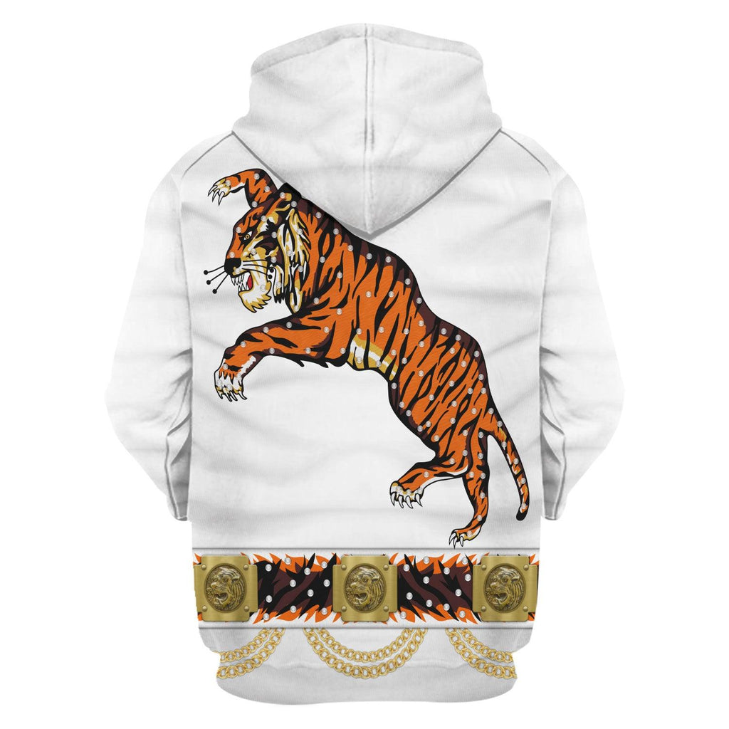 CustomsPig Elvis Presley Tiger Costume Hoodie Sweatshirt T-Shirt Sweatpants - DucG