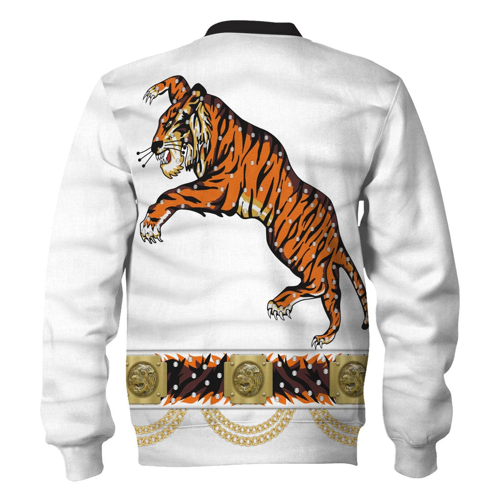 CustomsPig Elvis Presley Tiger Costume Hoodie Sweatshirt T-Shirt Sweatpants - DucG