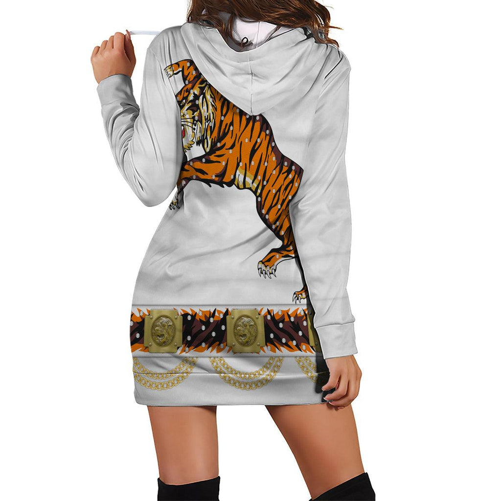 CustomsPig Elvis Presley Tiger Outfit Costume Hoodie Dress Sweatpants - CustomsPig.com