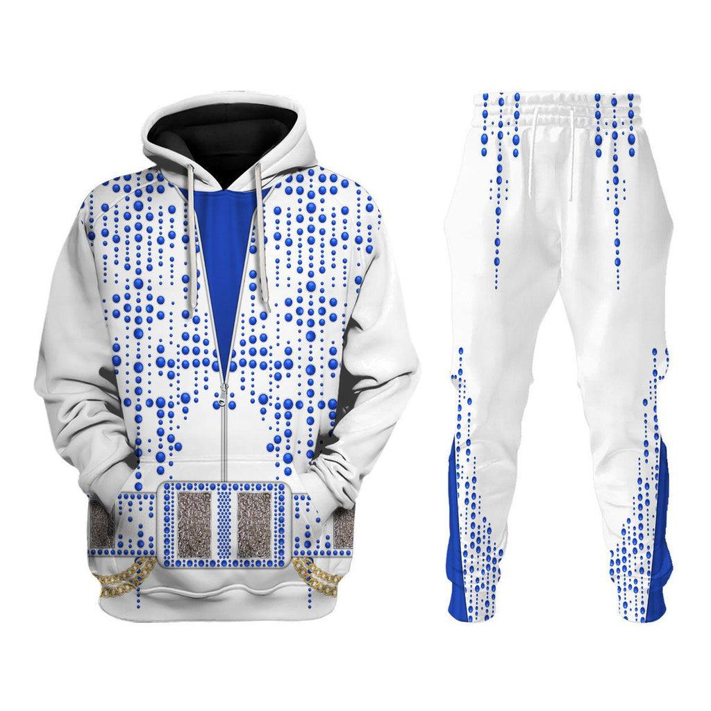 CustomsPig Elvis Raindrop Costume Hoodie Sweatshirt T-Shirt Sweatpants - CustomsPig.com