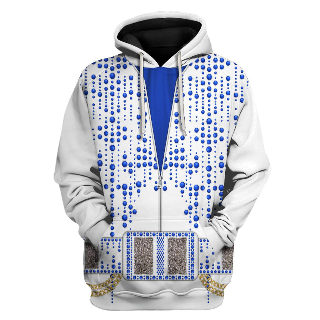 CustomsPig Elvis Raindrop Costume Hoodie Sweatshirt T-Shirt Sweatpants - CustomsPig.com