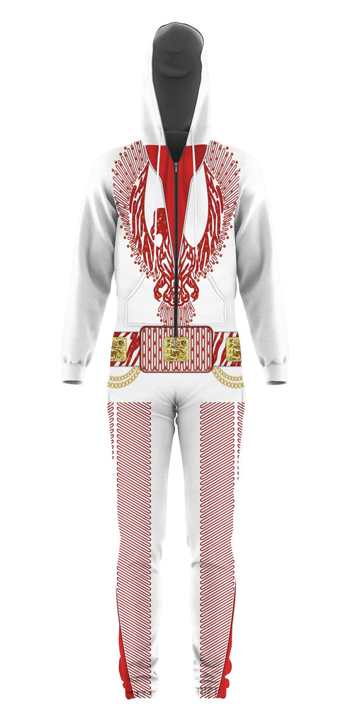 CustomsPig Elvis Red Phoenix jumpsuit Costume - CustomsPig.com