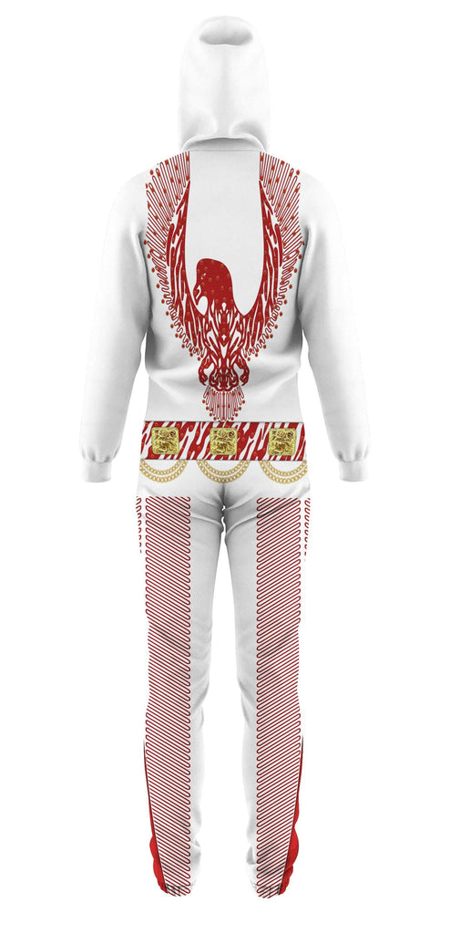 CustomsPig Elvis Red Phoenix jumpsuit Costume - CustomsPig.com