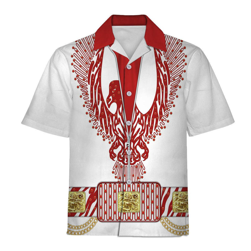 CustomsPig Elvis Red Phoenix Suit Costume Hoodie Sweatshirt T-Shirt Sweatpants - CustomsPig.com