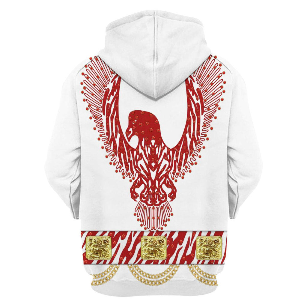 CustomsPig Elvis Red Phoenix Suit Costume Hoodie Sweatshirt T-Shirt Sweatpants - CustomsPig.com