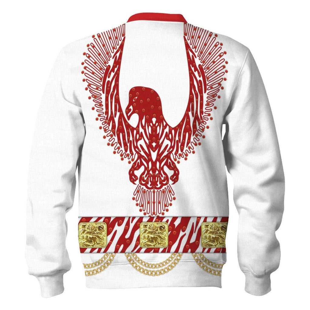 CustomsPig Elvis Red Phoenix Suit Costume Hoodie Sweatshirt T-Shirt Sweatpants - CustomsPig.com