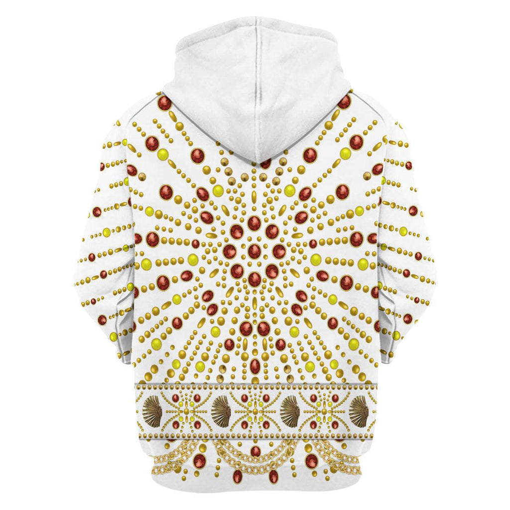 CustomsPig Elvis Sunburst Costume Hoodie Sweatshirt T-Shirt Sweatpants - CustomsPig.com