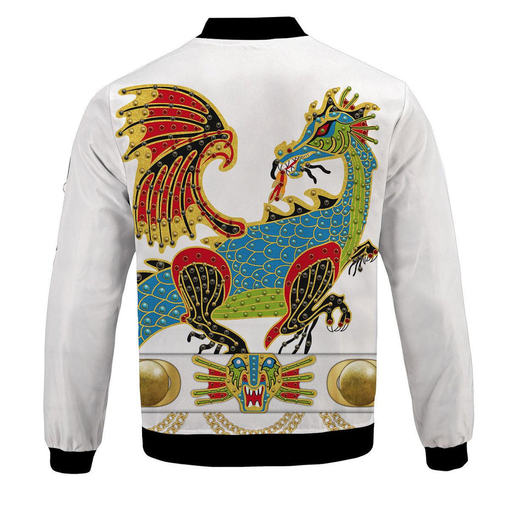 CustomsPig Elvis The Dragon Bomber Jacket - CustomsPig.com