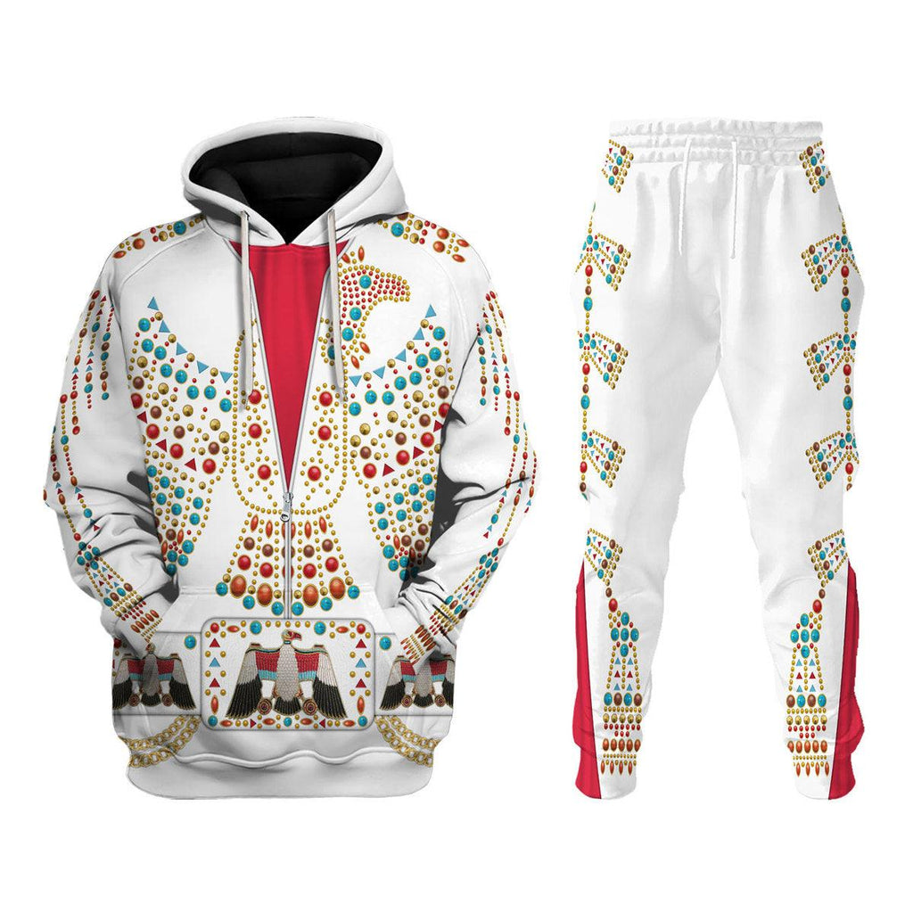 CustomsPig Elvis Thunderbird Costume Hoodie Sweatshirt T-Shirt Sweatpants - CustomsPig.com